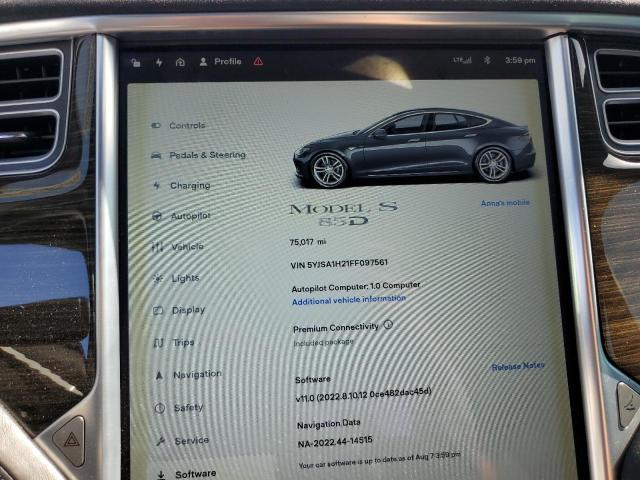 5YJSA1H21FF097561 Tesla Model S 85d