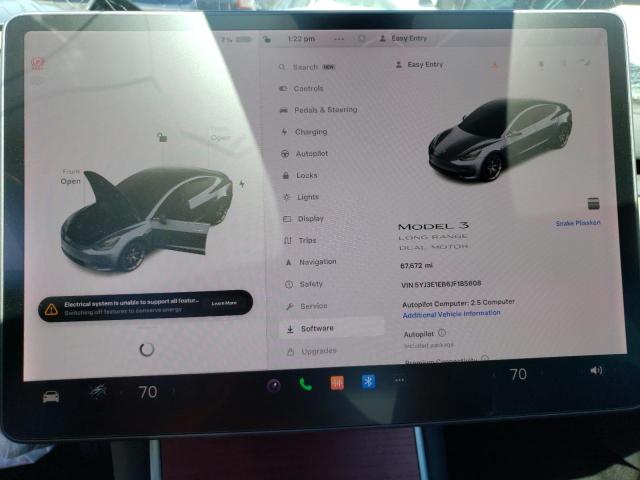 5YJ3E1EB6JF185608 Tesla MODEL 3