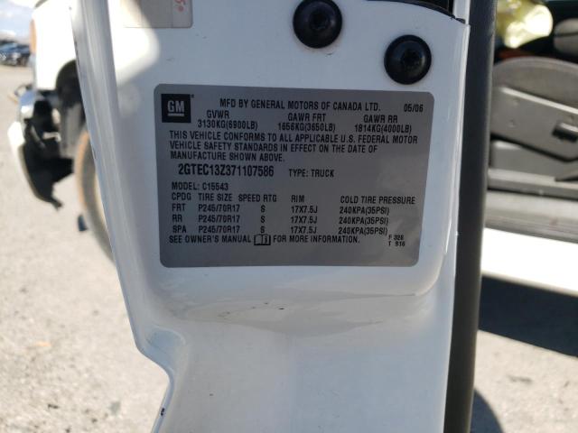 2GTEC13Z371107586 2007 GMC New Sierra C1500