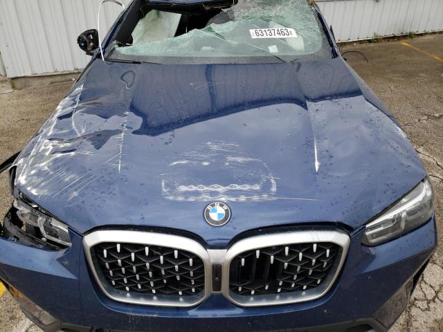  BMW X4 2022 Синій