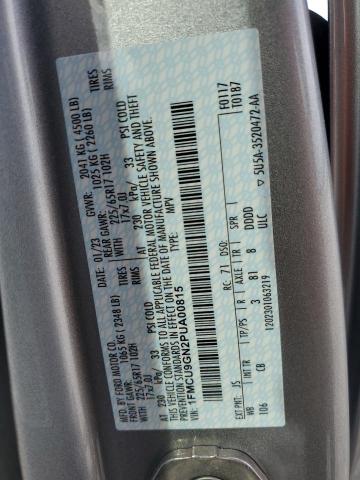 1FMCU9GN2PUA00815 Ford Escape Active