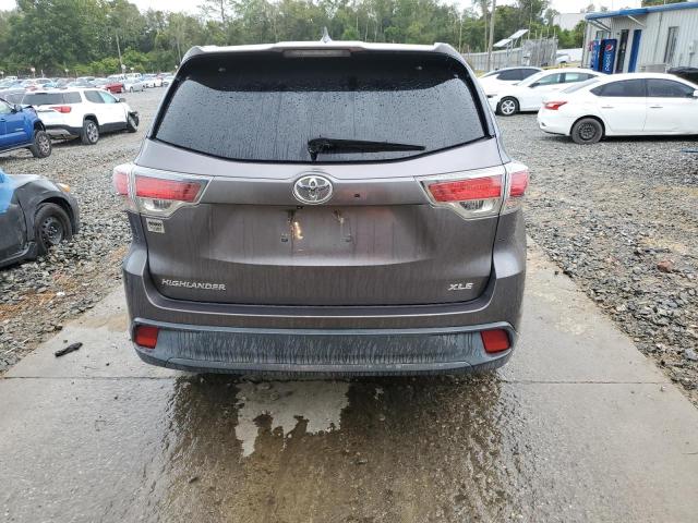 VIN 5TDKKRFH1FS055163 2015 Toyota Highlander, Xle no.6