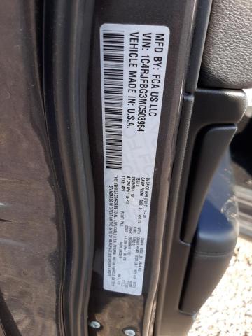 1C4RJFBG3MC503964 Jeep Grand Cherokee Limited