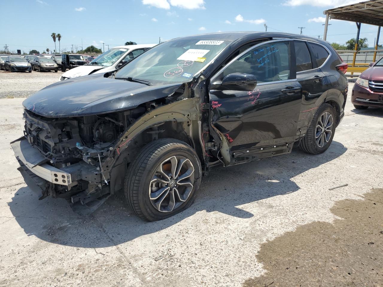 2HKRW1H55MH427596 HONDA CRV 2021