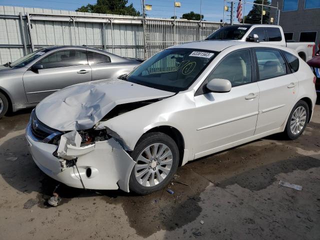 VIN: JF1GH61628H836506 Auction: COPART Lot: 63381563 Location: CO - DENVER SOUTH JF1GH61628H836506 SUBARU IMPREZA 2008 WHITE Photo 1
