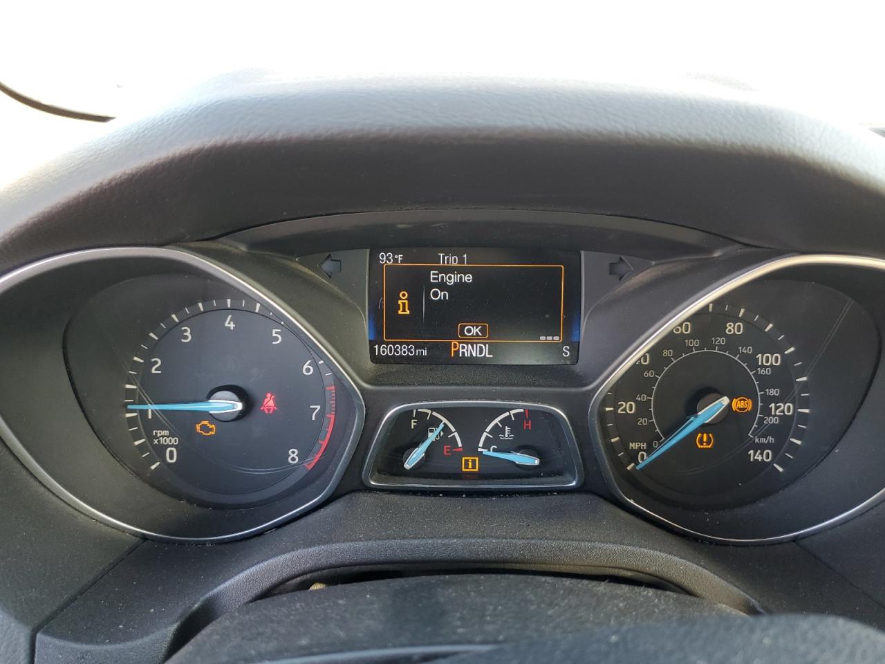 1FADP3F22GL336660 FORD FOCUS 2016