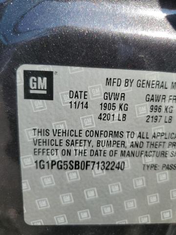 2015 CHEVROLET CRUZE LTZ - 1G1PG5SB0F7132240