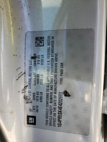 1G4PR5SK4E4202660 Buick Verano Convenience