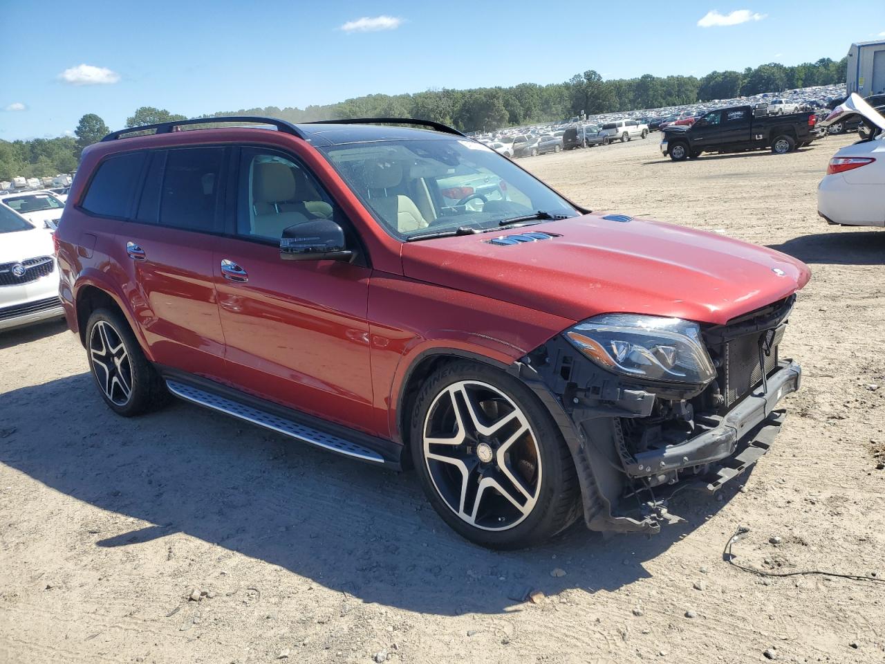 Lot #2960076024 2017 MERCEDES-BENZ GLS 550 4M