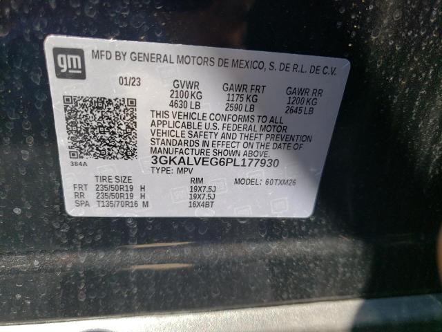 3GKALVEG6PL177930 GMC Terrain SL 10