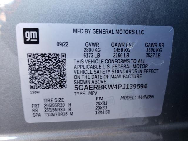 5GAERBKW4PJ139594 Buick Enclave Essence