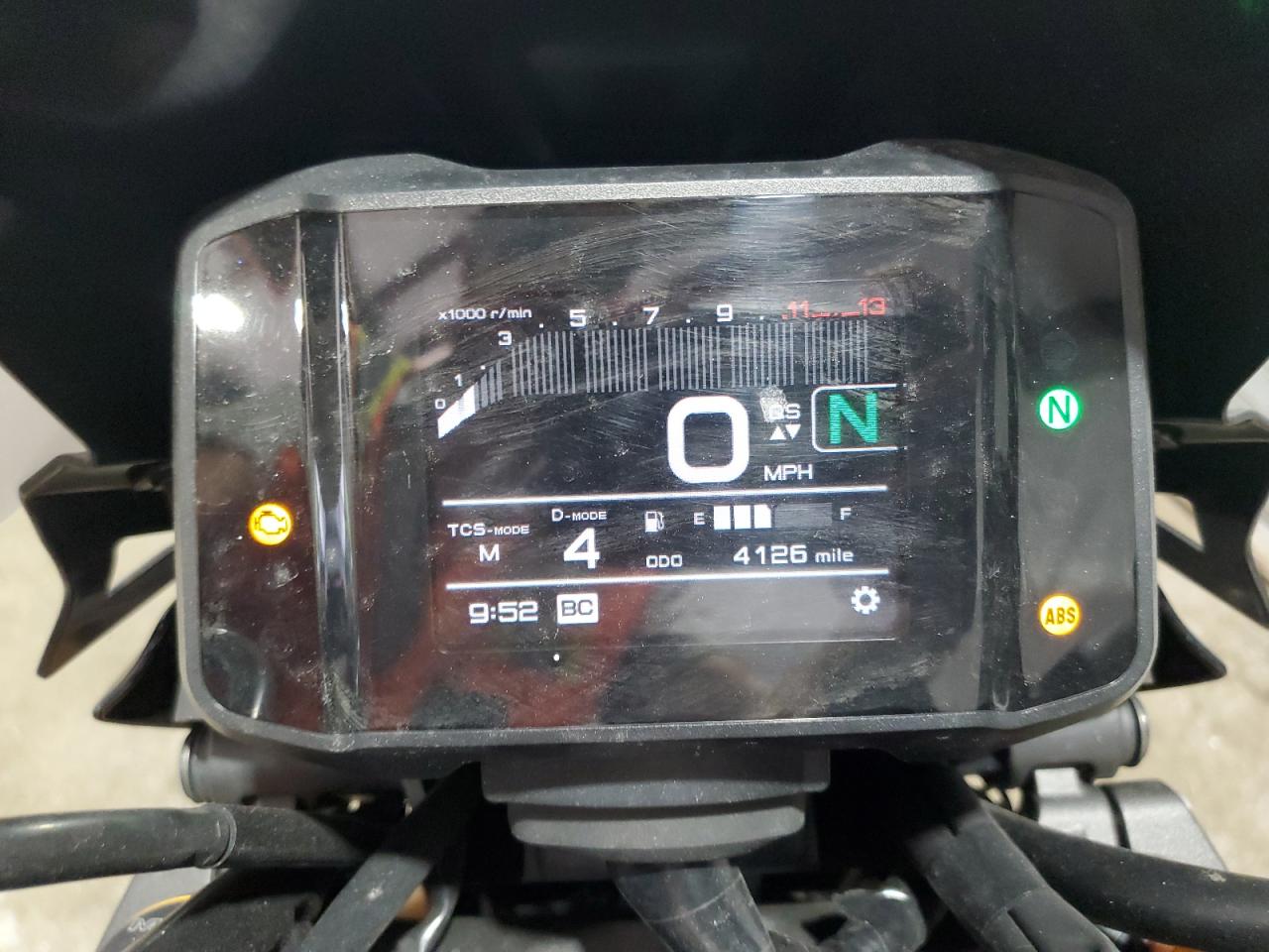 JYARN72E9NA000649 YAMAHA MT09 D 2022
