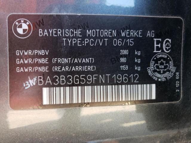 2015 BMW 328 XI - WBA3B3G59FNT19612