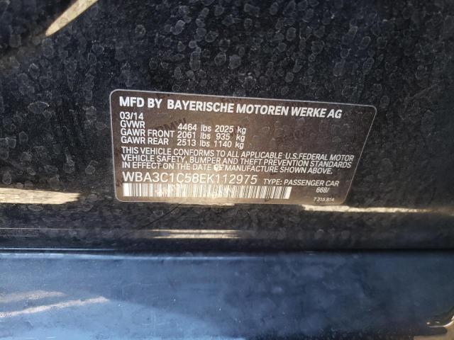 WBA3C1C58EK112975 BMW 328 I Sulev