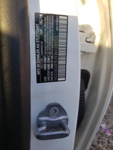 WDD3G4EB2KW020153 Mercedes-Benz A 220