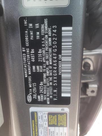 5XXGR4A64FG502743 KIA OPTIMA SX