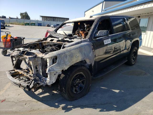 Lot #2112556330 2015 CHEVROLET TAHOE POLI salvage car