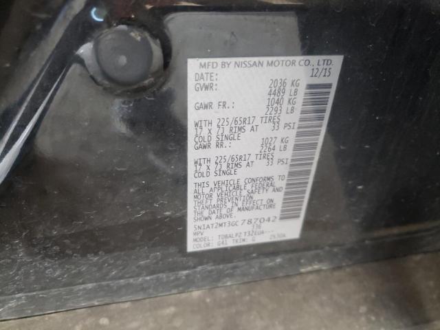 2016 NISSAN ROGUE S - 5N1AT2MT3GC787042