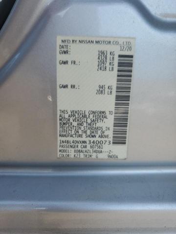 1N4BL4DVXMN340073 Nissan ALTIMA SV