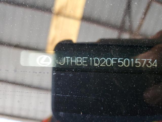 2015 LEXUS IS350 JTHBE1D20F5015734