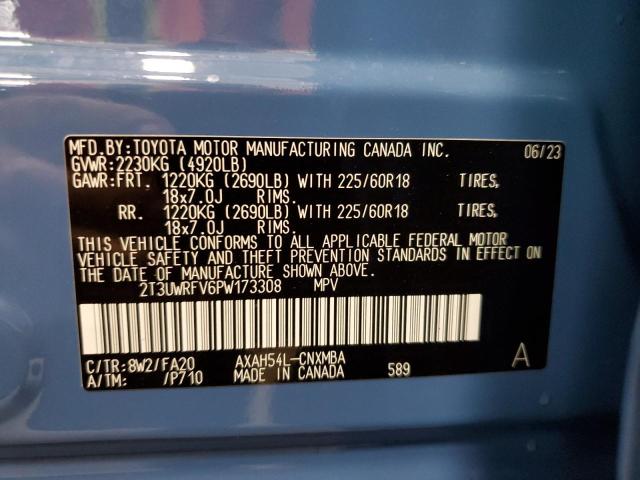 2023 TOYOTA RAV4 WOODL - 2T3UWRFV6PW173308