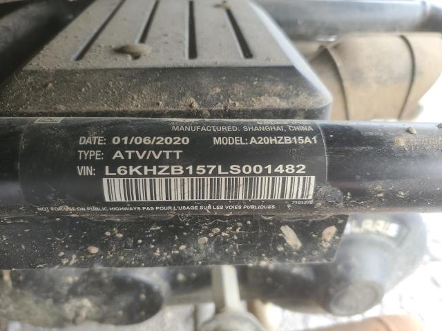 2020 POLARIS RANGER 150 - L6KHZB157LS001482