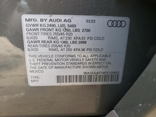 WA1EAAFY4P2120902 2023 AUDI Q5, photo no. 12