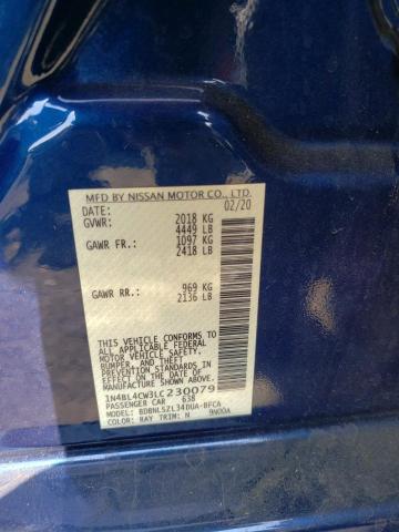1N4BL4CW3LC230079 Nissan ALTIMA SR