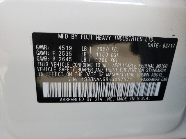 4S3BNAN68H3057571 Subaru Legacy 2.5i Limited