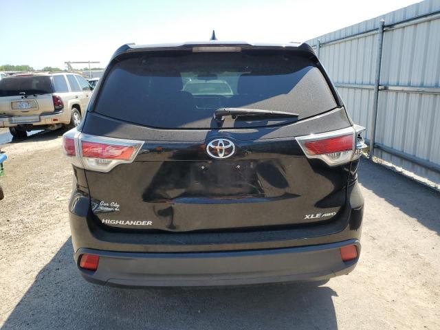 VIN 5TDJKRFH7ES059356 2014 Toyota Highlander, Xle no.6