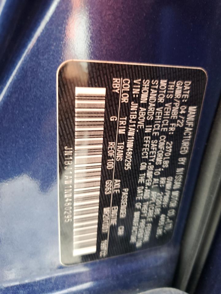 JN1BJ1AW1NW480295 NISSAN ROGUE 2022