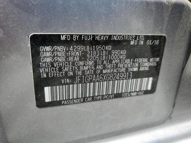 JF1GPAA6XG8249913 Subaru Impreza