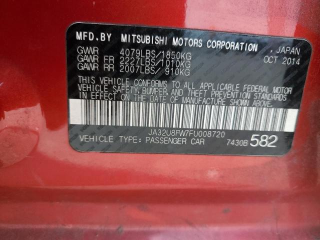 2015 MITSUBISHI LANCER GT JA32U8FW7FU008720