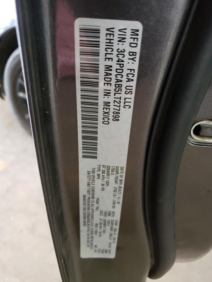 3C4PDCAB5LT277898 2020 Dodge Journey Se