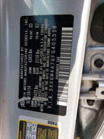 5XXGM4A76FG405518 KIA Optima Lx