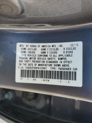 1HGCR2F88FA123691 | 2015 HONDA ACCORD EXL