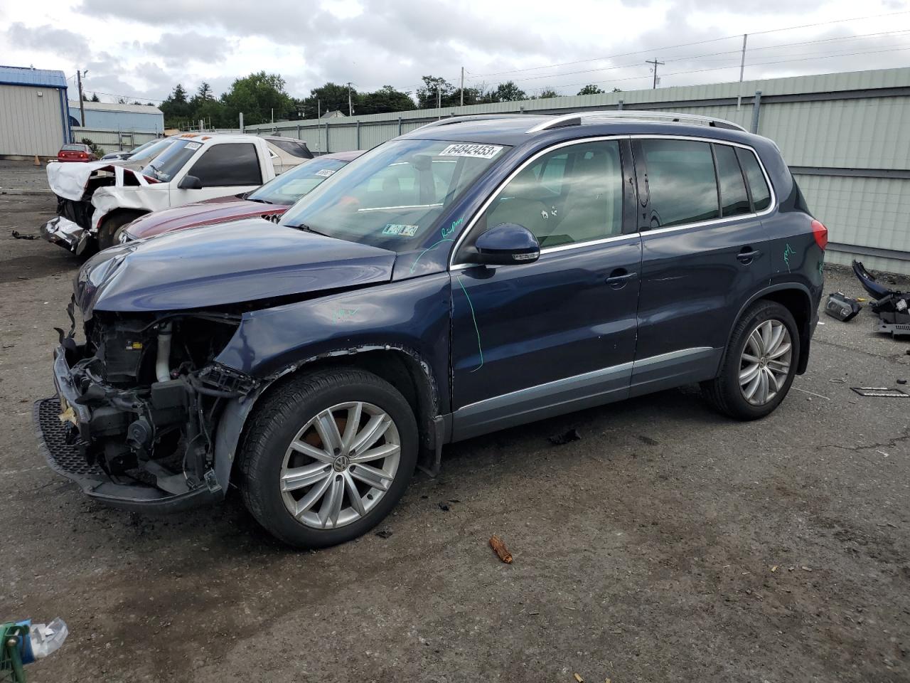 WVGBV7AX3GW617152 2016 Volkswagen Tiguan S