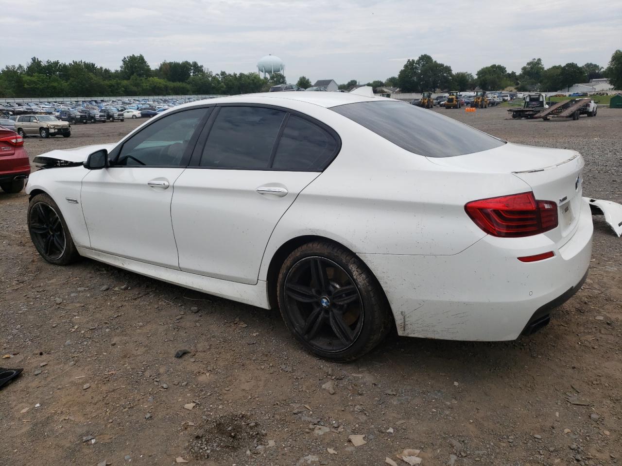  BMW 5 SERIES 2014 Білий