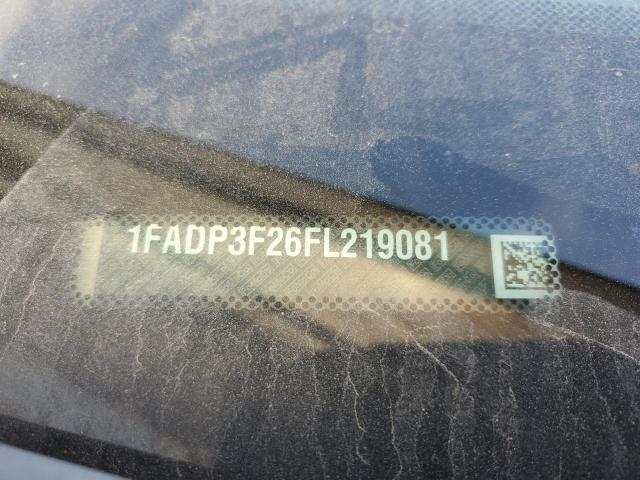 1FADP3F26FL219081 Ford FOCUS SE
