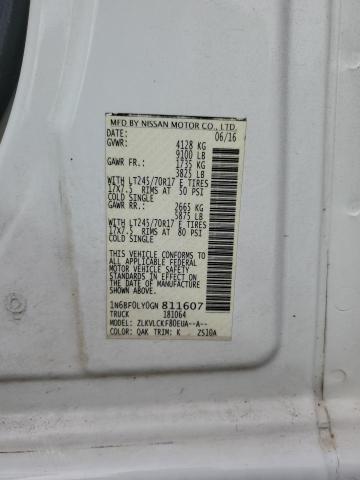 2016 NISSAN NV 2500 S - 1N6BF0LY0GN811607