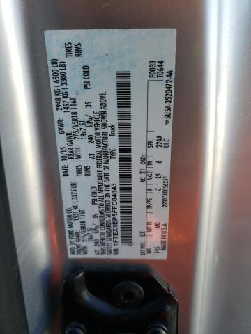 1FTEX1EP5FFC84843 Ford F150 Super Cab