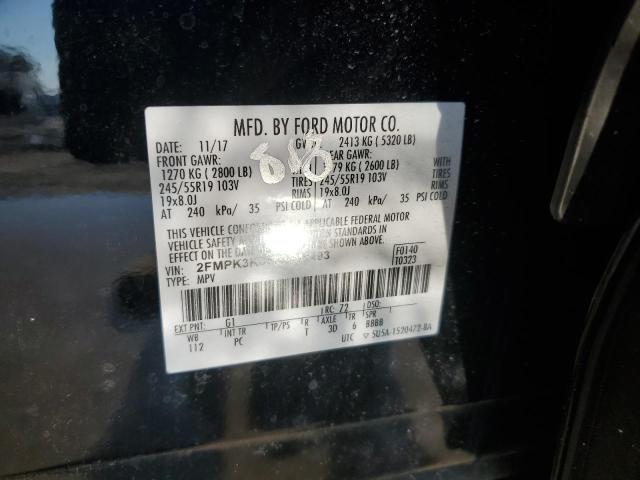 2FMPK3K96JBB15493 2018 FORD EDGE, photo no. 14