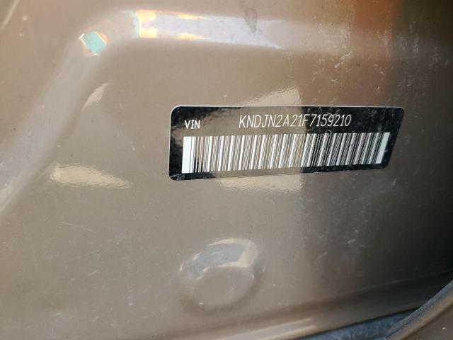 KNDJN2A21F7159210 KIA Soul