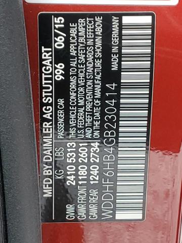 WDDHF6HB4GB230414 Mercedes-Benz E 400 4matic