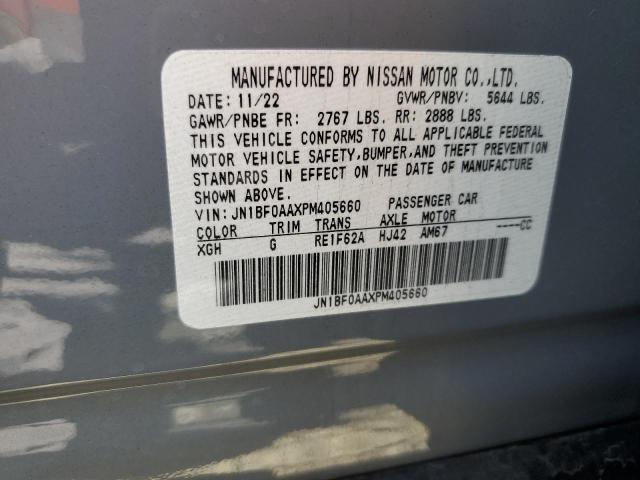 2023 NISSAN ARIYA VENT JN1BF0AAXPM405660