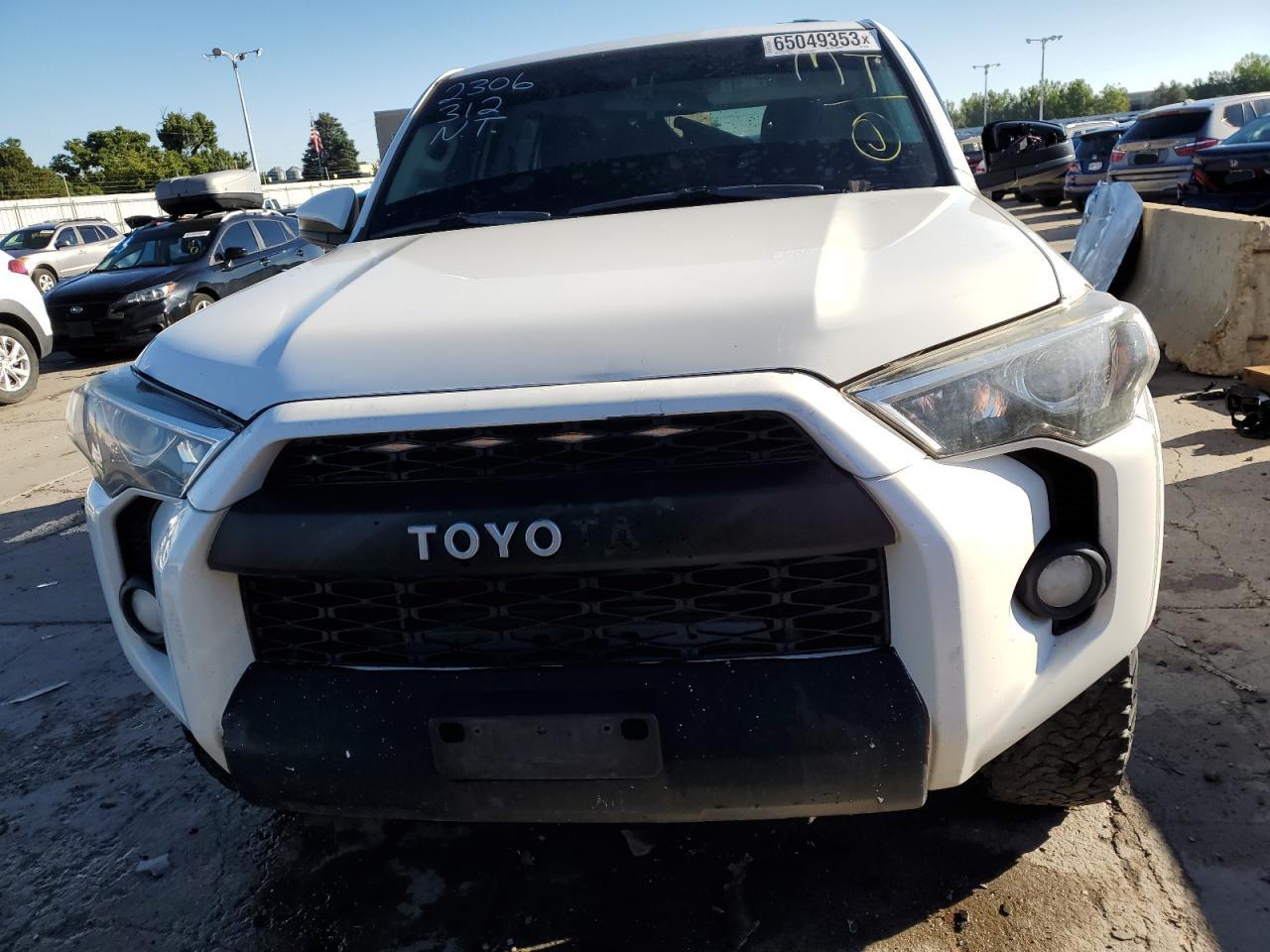 2015 Toyota 4Runner Sr5 vin: JTEBU5JR1F5236252