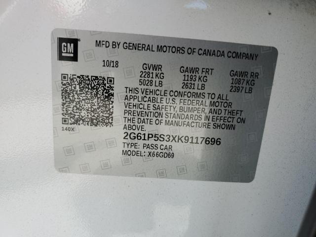 2019 CADILLAC XTS PREMIU - 2G61P5S3XK9117696