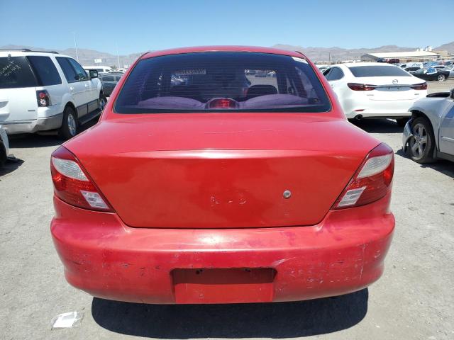 2001 Kia Rio VIN: KNADC123916036271 Lot: 65927373