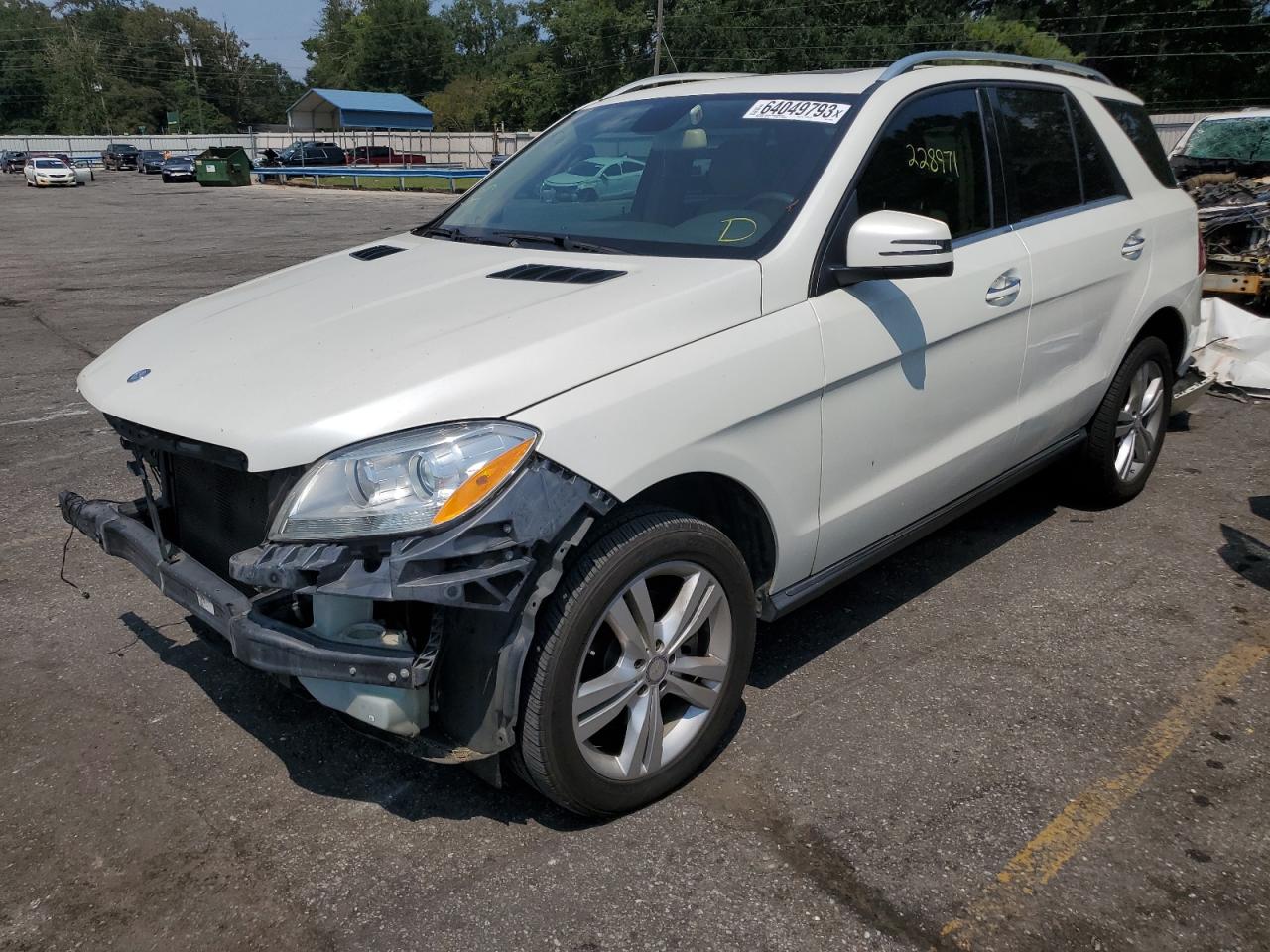 4JGDA5HB0DA152213 2013 Mercedes-Benz Ml 350 4Matic