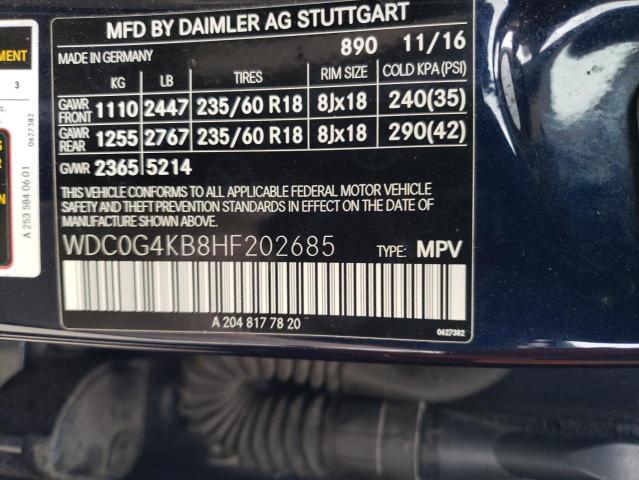 WDC0G4KB8HF202685 Mercedes-Benz Glc 300 4matic